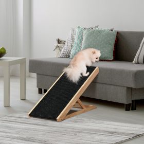 Elevated Dog Ramp for Bed (Option: Black-1100x450x120 mm)