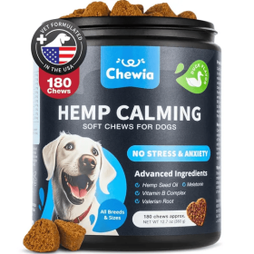 Calming Chews for Dogs Duck Flavor Canine Supplement for All Breeds and Sizes (Option: 1PC)